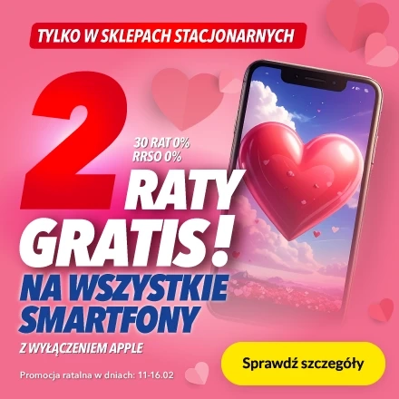 2 raty gratis!
